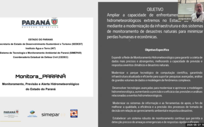 Em reunião semanal, Comitê de Infraestrutura discute ampliação da rede de monitoramento meteorológico do estado