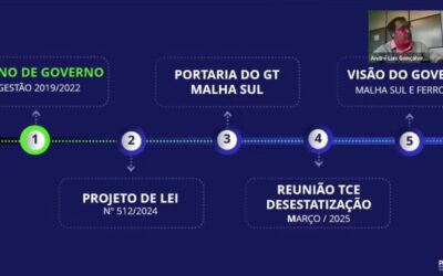 Comitê de Infraestrutura debate desenvolvimento da malha ferroviária estadual